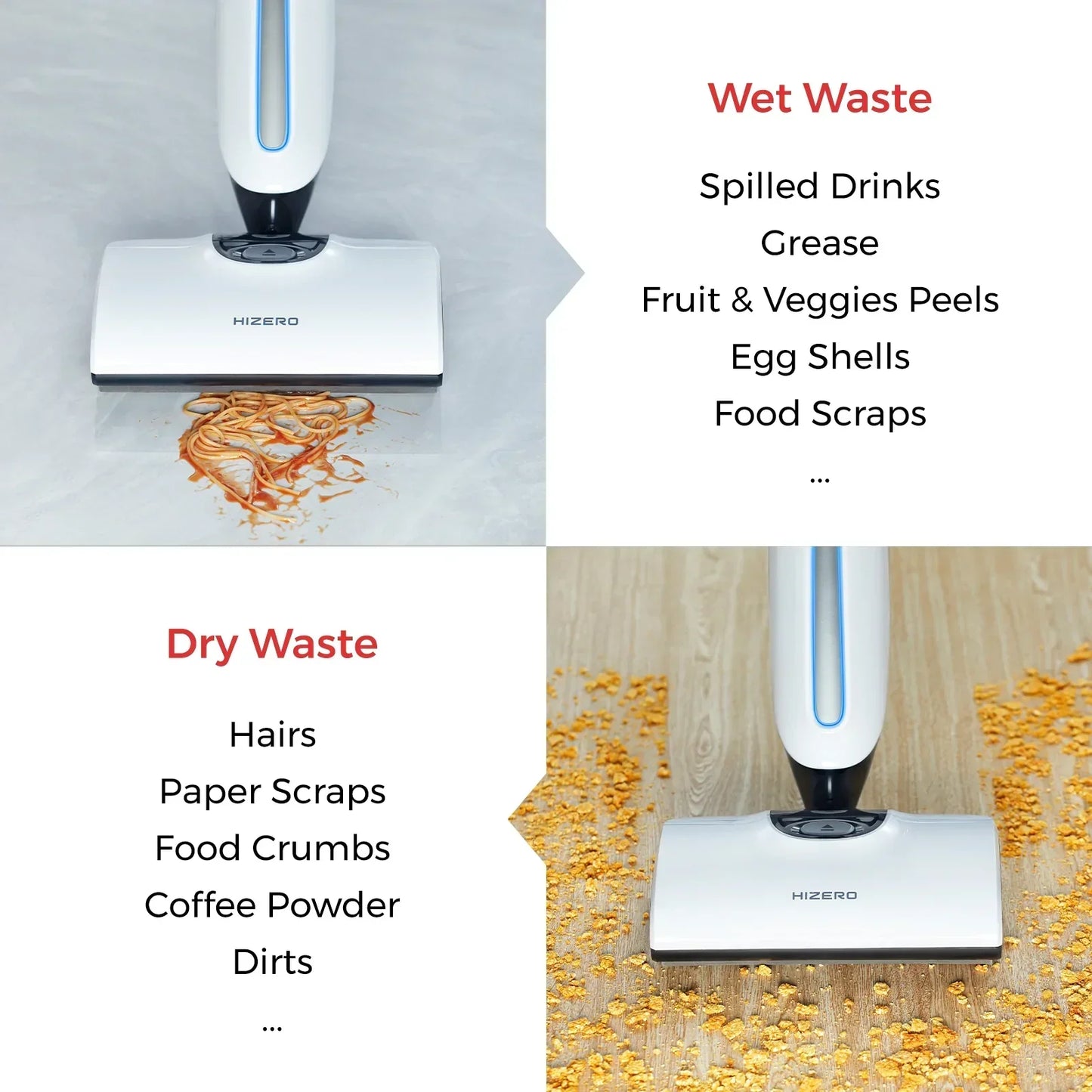 DEMONSTRATION MODEL HIZERO F500 HARD FLOOR CLEANER