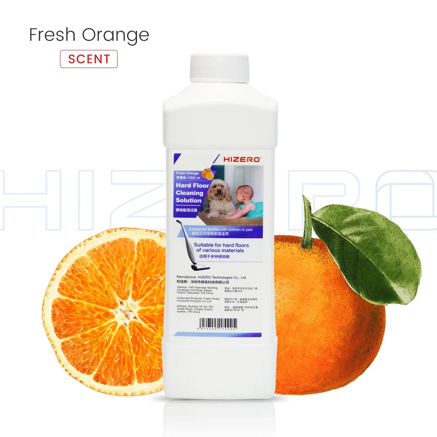 HIZERO Hard Floor Cleaning Solution