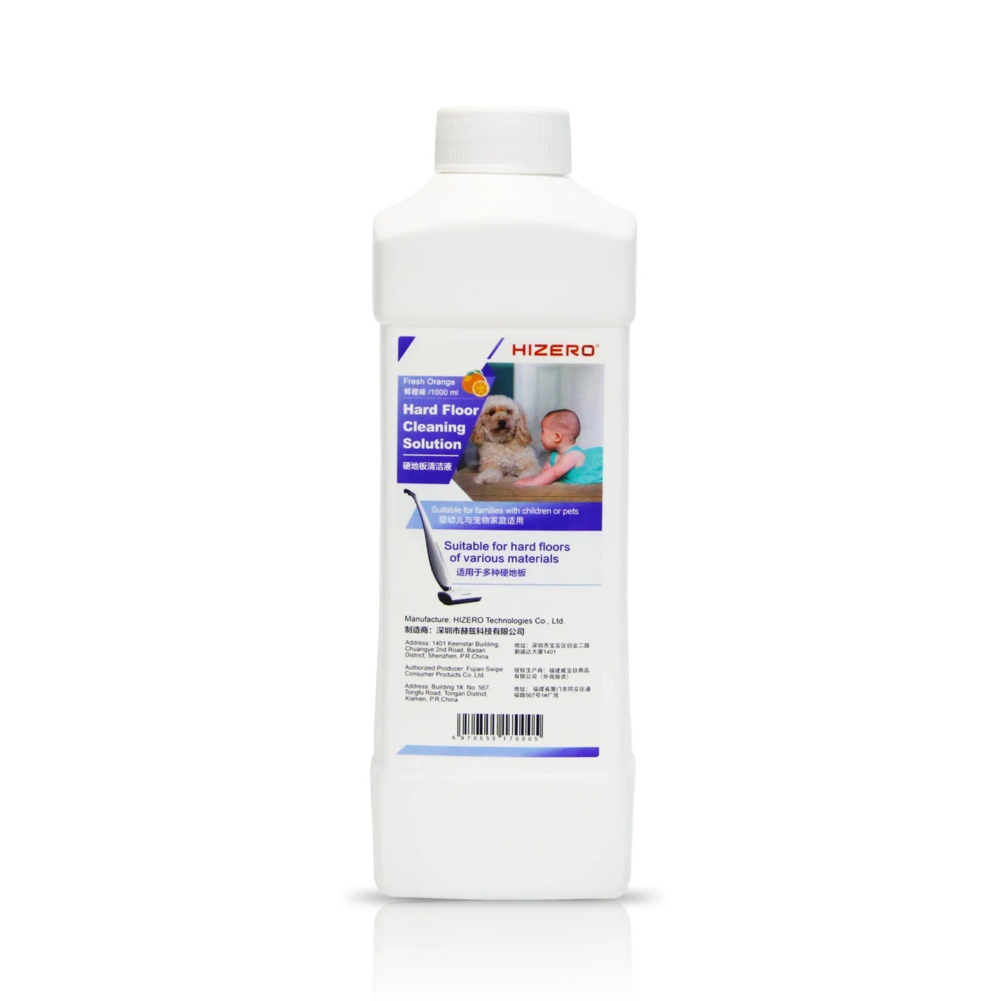 HIZERO Hard Floor Cleaning Solution
